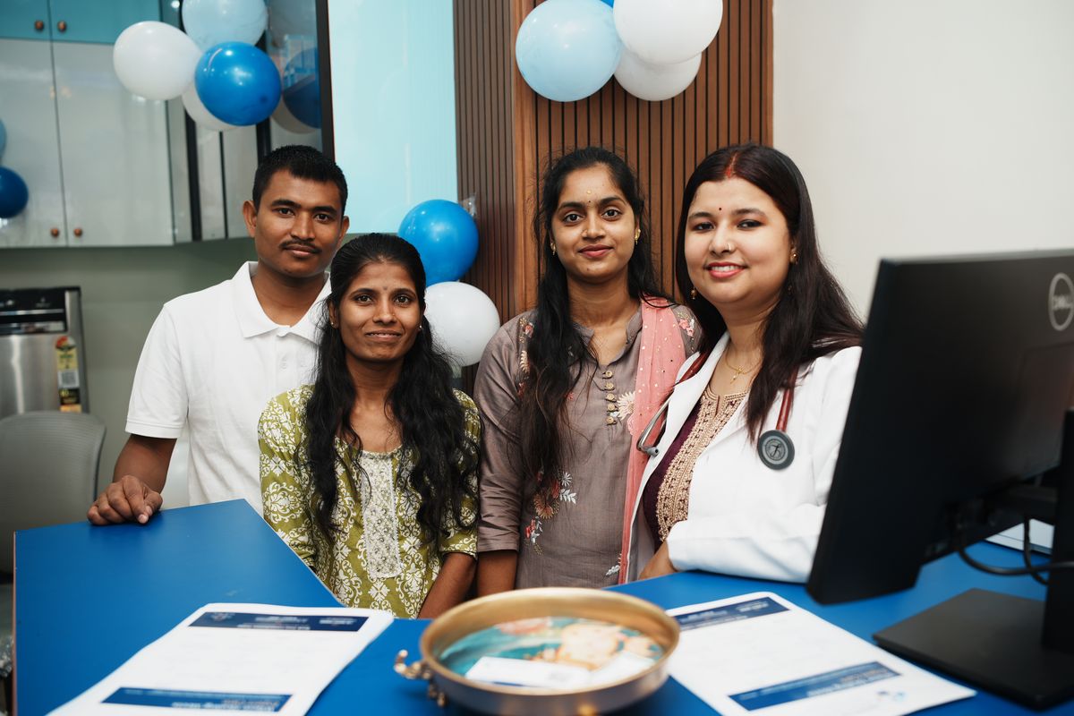 The Swasyaa Prime clinical and reception team